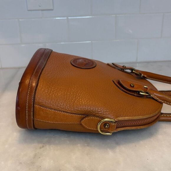 Dooney & Bourke Bag Purse Handbag Pebbled Leather Norfolk Satchel Tote Bag - Picture 6 of 16